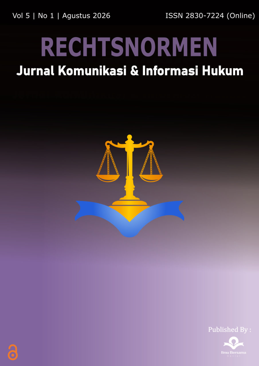 					View Vol. 5 No. 1 (2026): Edisi Agustus
				